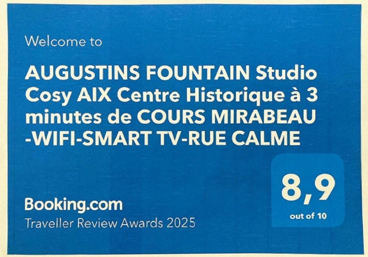 Augustins Fountain Studio: Cozy Historic Aix Center Retreat Aix-en-Provence Exterior photo